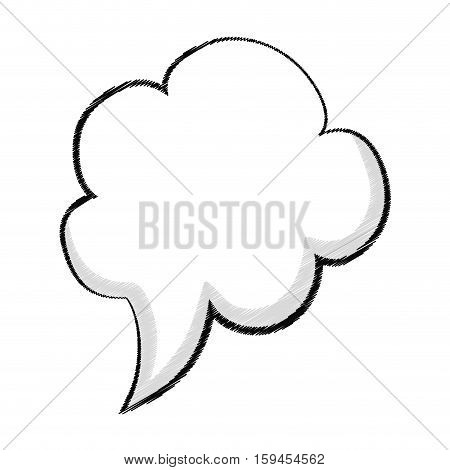 Comic bubble speakbox icon vector illustration graphic design