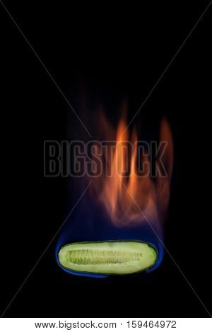 Cucumber On Fire