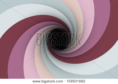black hole multicolored background vortex 3d illustration