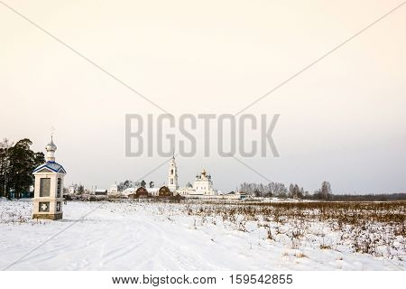 View Of The Nikolo-tikhonov Monastery Luh.