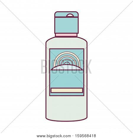 solar blocker bottle icon vector illustration design