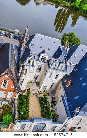 Hdr City Of Amboise France