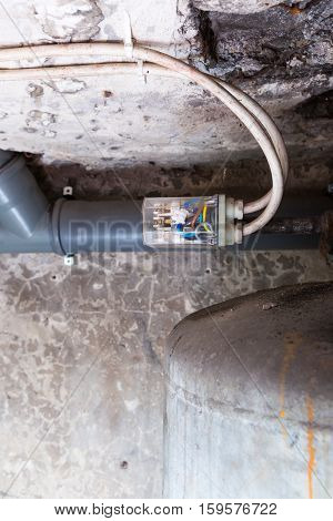 Electronic Controller Of Water Tank In Home