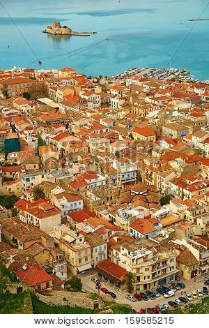 Bird's-eye View Of Nafplion Center