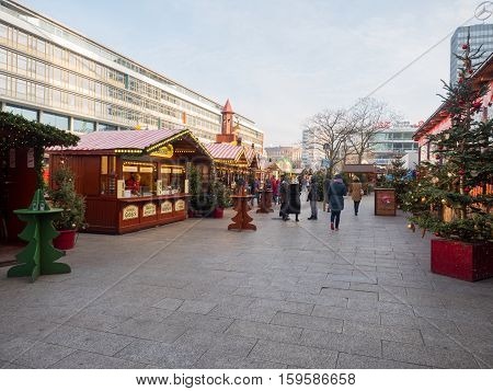 Christmas Market In Berlin