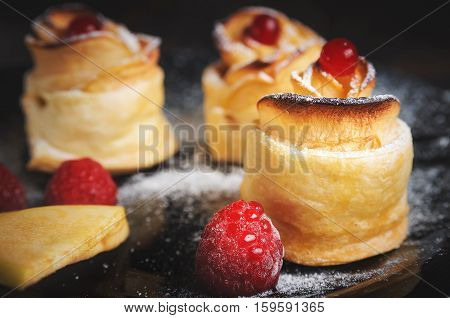 Delicious And Beautiful Apple Rose Puff Pastries