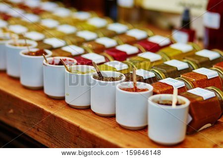 Sauces, Mustards And Tapenades On Market