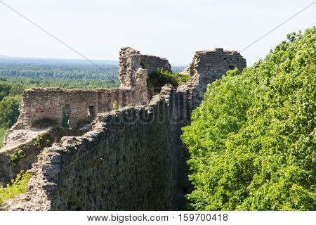 Historic Stone Fortress Fort Koporye