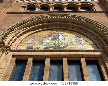 Greek Orthodox Church of Saint George in Toronto Canada October 4 2016
