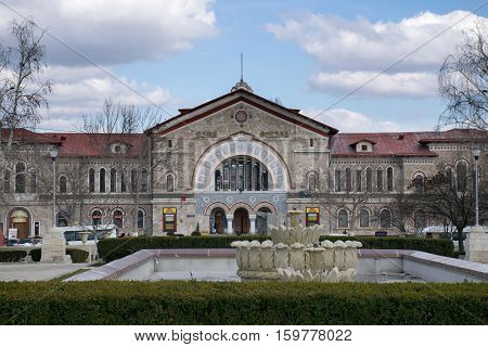 MARCH 2015 - CHISINAU, MOLDOVA: Chisinau Railway Station in Chisinau, Moldova March 2015