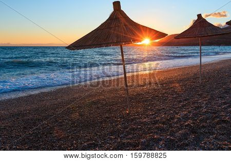 Summer Sunset Beach (albania).