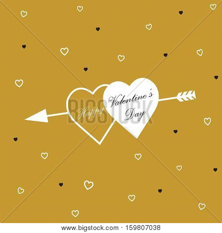 Vectror eps10 illustrations and typography elements.  Valentines day set. I love you vector icon. 14 february.