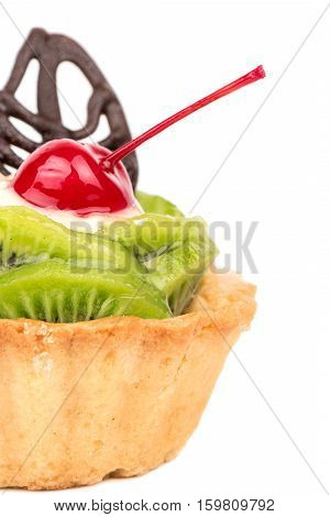 Tart With Kiwi Closeup