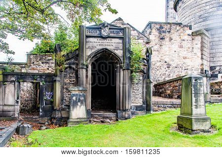 Edinburgh, Scotland, Uk-circa July 2016:several Views Of The City