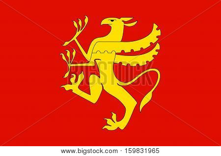 Flag of Troms is a county in Northern Norway