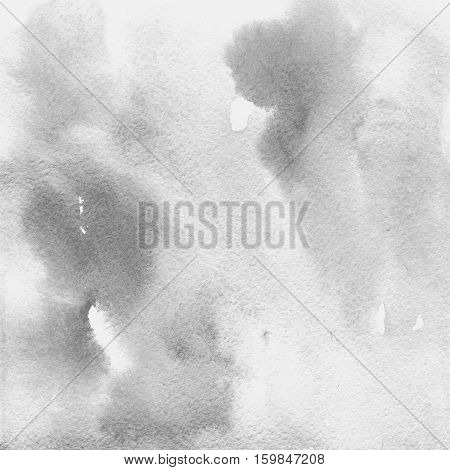 watercolor texture transparent light gray. watercolor abstract background spot blur fill