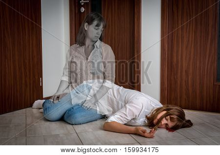Soul Leaves The Body After The Woman's Death