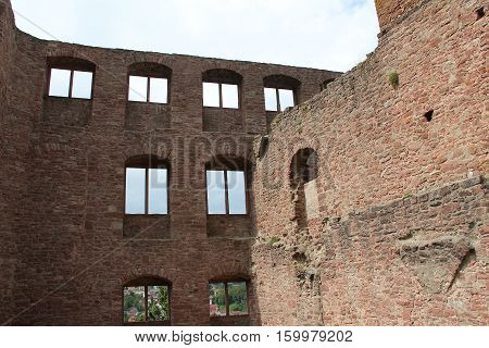 The ruins of the fortress / Wertheim, Baden-Wuerttemberg, Germany, Europa
