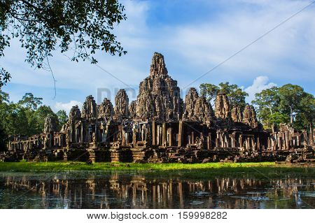 Bayon Temple In Angkor Thom