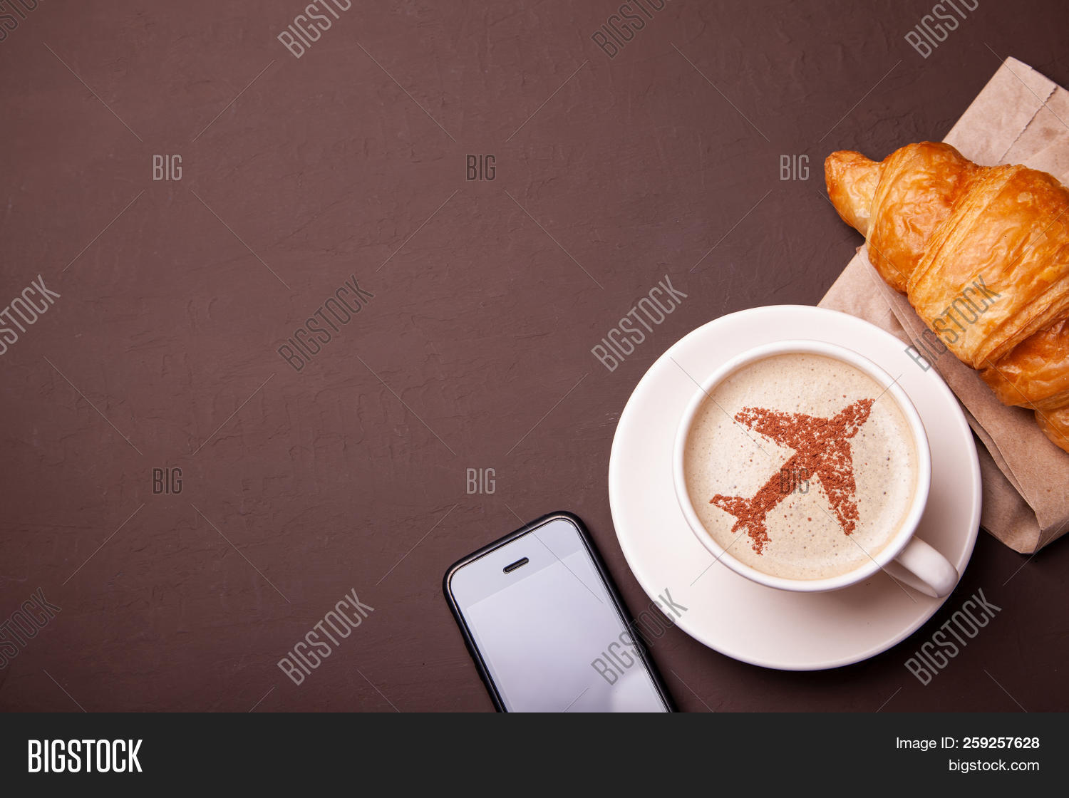 Mug Coffee Airplane On Image & Photo (Free Trial) Bigstock
