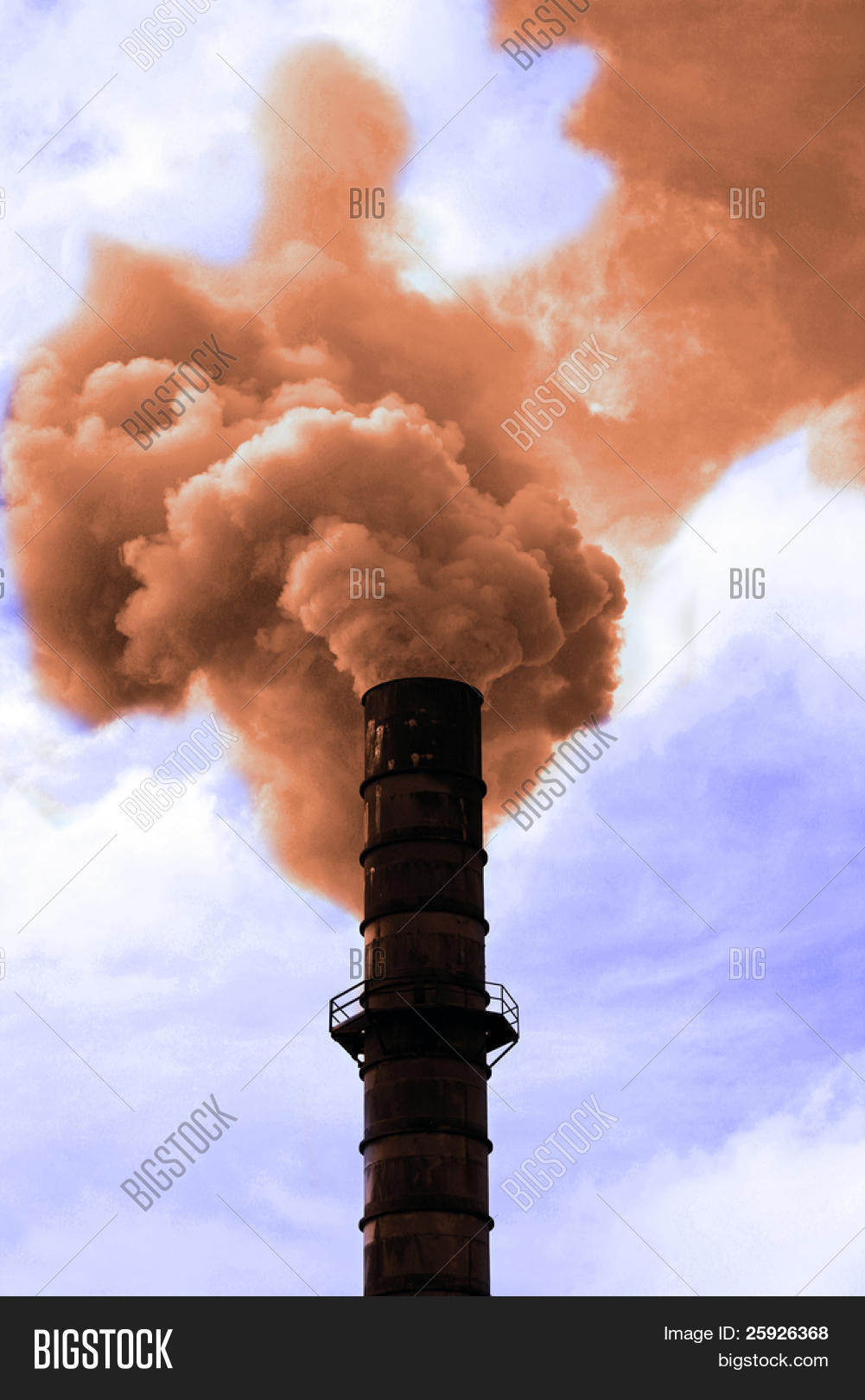 Industrial Smoke Stack Image & Photo (Free Trial) | Bigstock