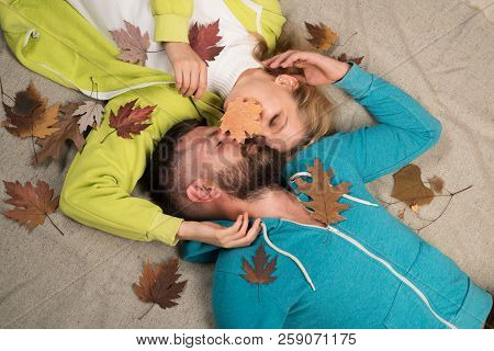 Couple In Love Are Getting Ready For Autumn Sale. Autumn Sale Or Black Friday. Romantic Couple In Lo