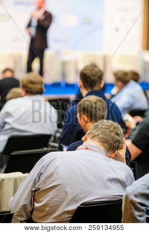 People on a conference