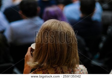 People on a conference