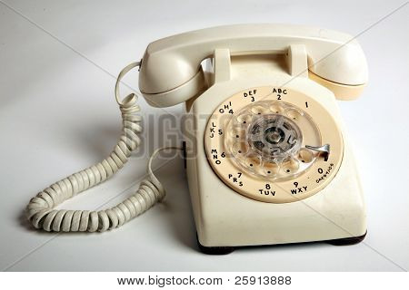 en roterende telefon fra 1969