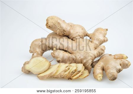 Root Ginger Isolated