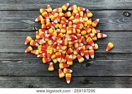Bunch Candy Corn On Image & Photo (Free Trial) | Bigstock