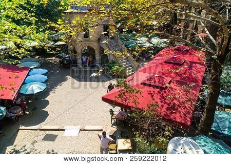 Historical Koza Han In Bursa