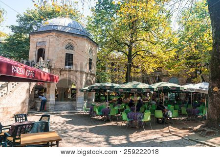 Historical Koza Han In Bursa
