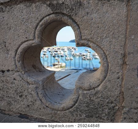 Pile Gate Bridge View Through To The Old Harbour Dubrovnik Croatia