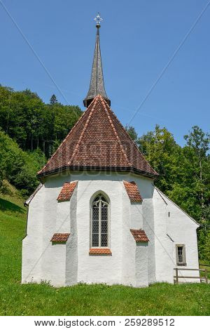 Chapel Ranft Of Saint Hermit Niklaus Von Flüe At Flüeli-ranft On Switzerland