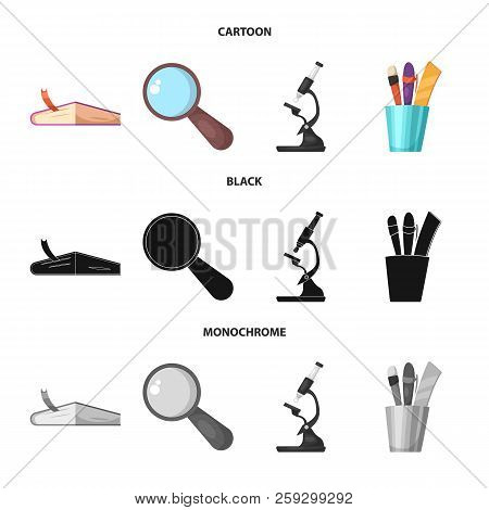 Vector Design Of Education And Learning Symbol. Set Of Education And School Stock Symbol For Web.