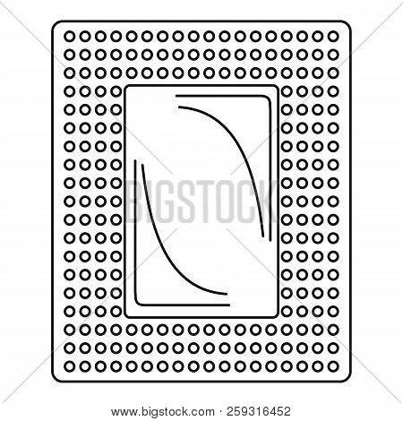 Contraceptive Patch Icon. Outline Illustration Of Contraceptive Patch Icon For Web Design Isolated O