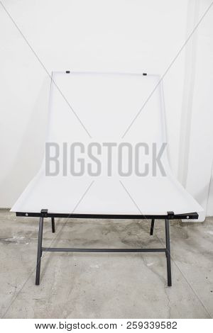 Photographic Studio Set, White Amatorial Still Life Studio Composition