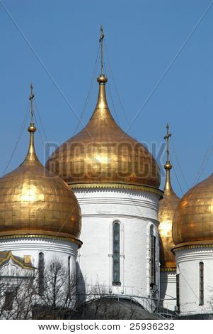 A Nagyboldogasszony székesegyház, Moszkva, Kreml, Oroszország