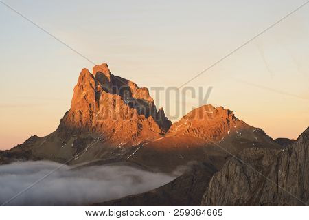 Midi Dossau, Ossau Valley, Pyrenees National Park, Pyrenees, France.