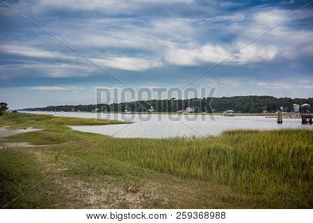 A Quiet Morning Along The Intercoastal Waterways Of North Carolina