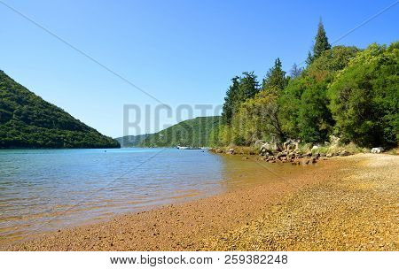 Limski Fjord In Istria. Adriatic Sea, Croatia.