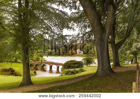 Autumn In The Park, Vibrant Colour, Beautiful Wiev.