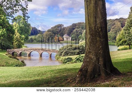 Autumn In The Park, Vibrant Colour, Beautiful Wiev.