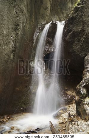 Waterfall - Seven Stairs Canyon (canionul Sapte Scari), Romania, Transylvania, Brasov, The Great Pia