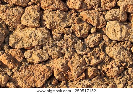 Close Up Stone Texture, Crushed Stone, Railway Ballast, Gray Patttern Background, High Resolution Se