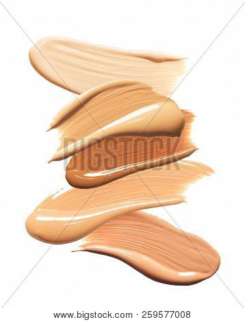 Makeup Foundation Blur Cream White Isolated Background