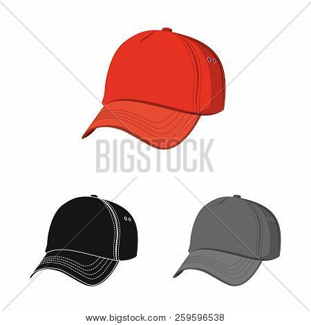 Isolated Object Of Man And Clothing Symbol. Collection Of Man And Wear Vector Icon For Stock.