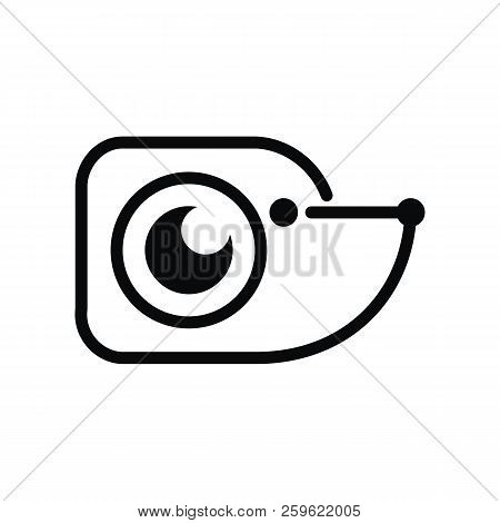 Animal Photography Logo Icon Isolated On White Background