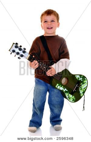 Jovem guitarrista